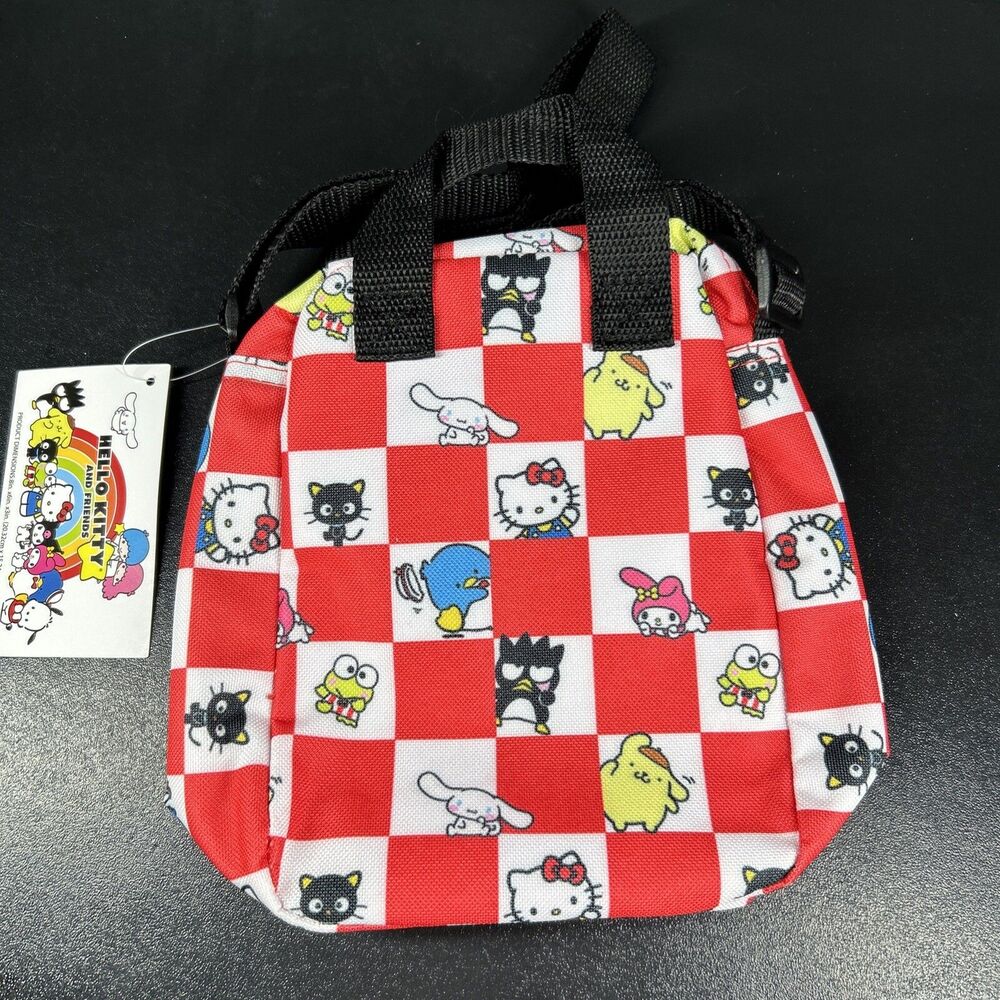 Sanrio Hello Kitty and Friends Mini Crossbody Bag Batz Maru Keroppi Melody NWT!